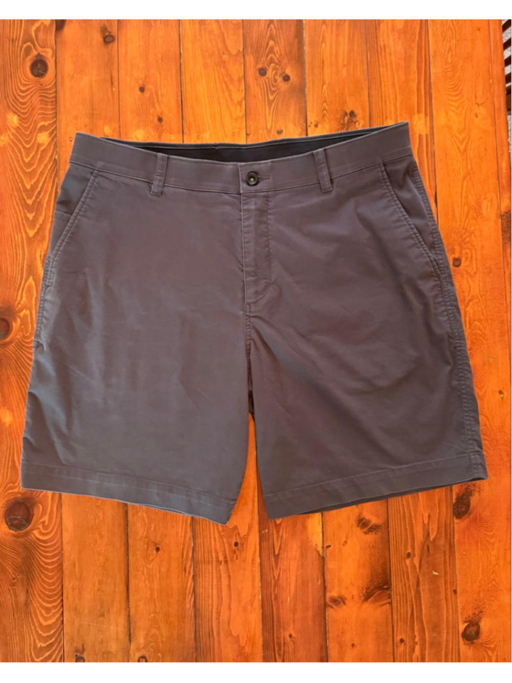Men's Nike Dri-FIT Flat Front Shorts, Grey, Waist 36